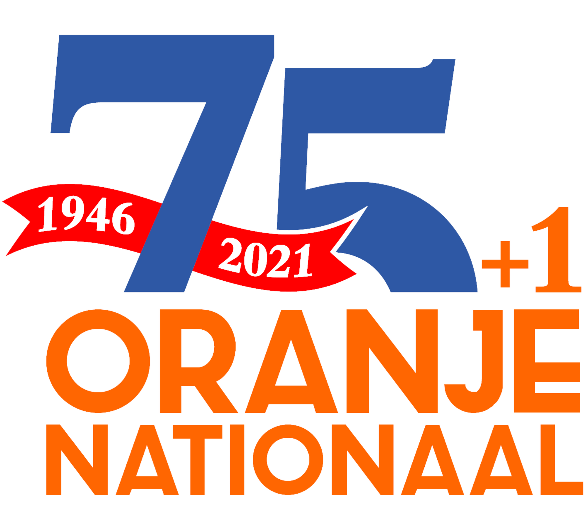 Logo 75 plus 1 (groot)